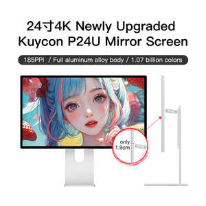 Kuycon P24U 24 Zoll Monitor 4K 100W Reverse-Charging PC LED Computer-Bildschirm für Zeichnen und Videobearbeitung - Product Image 5