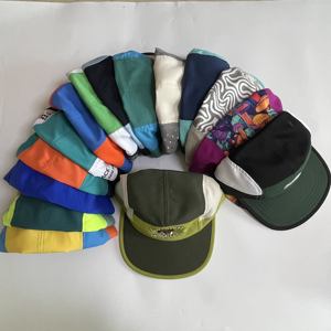 <span class=keywords><strong>5</strong></span> панельных кепки для бега с отражающим логотипом, австралийские кепки для кемпала, кепки для бега, спортивные кепки для бега, кепки с <span class=keywords><strong>5</strong></span> панелями на молнии - Product Image 4