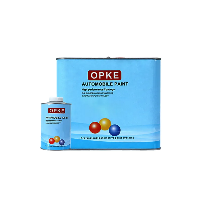 Bảo vệ cao nhựa mồi xe Lá chắn Lớp phủ sửa chữa xe máy sơn opke thương hiệu Epoxy clearcoat Nền Kinh Tế Acrylic xe sơn