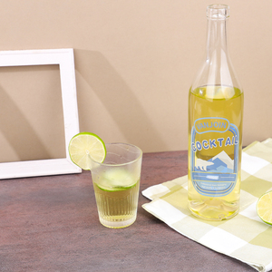 Rond Whisky <span class=keywords><strong>Cidre</strong></span> Liqueur Boisson Vin Bouteilles En Verre Clair Brandy 750ml Vin Vodka <span class=keywords><strong>Gin</strong></span> Bouteille avec Bouchon En Liège - Product Image 6