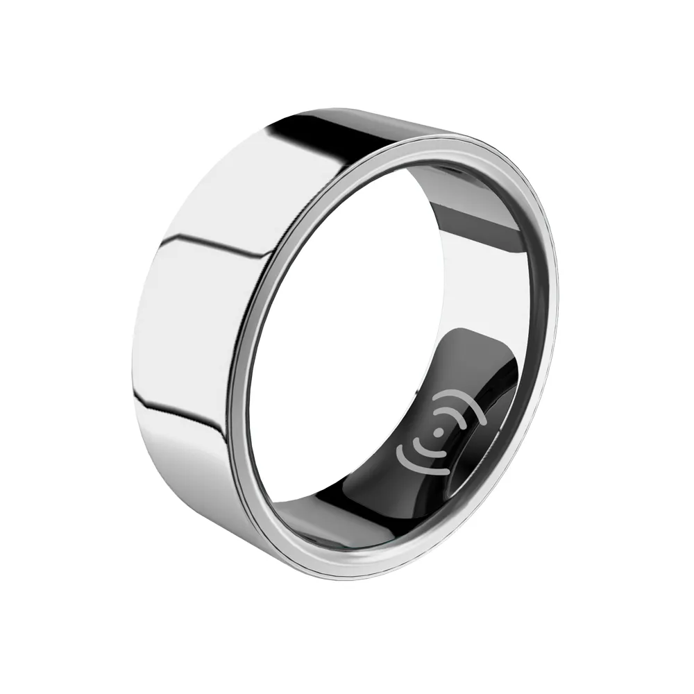 טבעת זוג חכמה SR200 באיכות גבוהה עם צג בריאות דופק לחץ דם רב ספורט חיבור טלפון טבעת חכמה בריאות