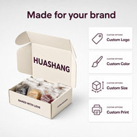 Boîte d'expédition de boulangerie écologique haut de gamme en carton ondulé avec logo personnalisé, doublée d'éponge, résistante à la graisse, pour pâtisseries, biscuits et gâteaux