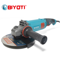 Meuleuse d'angle électrique BYT-AG1805 7 pouces 1600W haute puissance avec contrôle de vitesse 4000-8000 tr/min Outils électriques