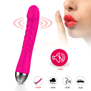Produk seks Masturbator wanita terlaris Vibrator Dildo silikon puting klitoris G Spot - Product Image 4