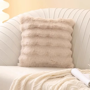 Popular Multicolor decoración del hogar sofá cojín fundas de almohada superventas felpa esponjosa sala de estar fundas de cojines - Product Image 5