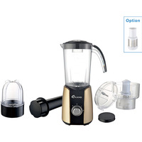 Mixeur multifonctionnel 220W/400W à deux vitesses avec fonction Pulse, vente directe usine, récipient en plastique pour usage domestique