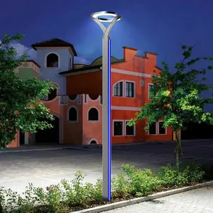 Lámpara <span class=keywords><strong>Solar</strong></span> LED DC IP65 para Exteriores, con Perfil de Aluminio, para Jardín, Plaza o Villa, Poste de 3M/3.5M - Product Image 2