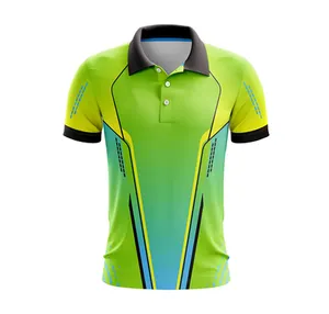Full sublimation coloured custom you owe name and number cricket jersey