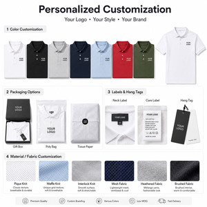 Polo de performance pour homme avec logo personnalisé, 220G, extensible dans les 4 sens, en nylon et élasthanne, respirant, décontracté et professionnel, vente en gros, tailles S-4XL, couleur beige - Product Image 5