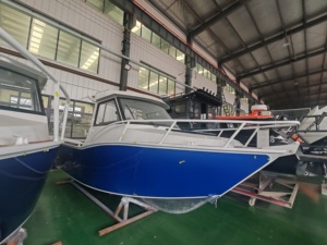 เรืออลูมิเนียมสำหรับตกปลาและพักผ่อน Allsea China ขนาด 6.25 เมตร พร้อมห้องโดยสาร เรือยอชท์สำหรับครอบครัว เรือสำหรับว่ายน้ำและล่องเรือแบบมืออาชีพ เรือเชื่อมสำหรับตกปลา - Product Image 6