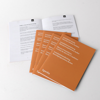 Precio barato, alta calidad, volantes de impresión personalizados, manual de descripción del producto, folleto de catálogo, manual de instrucciones
