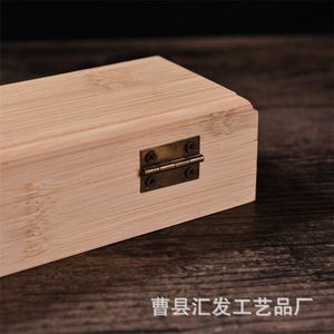 Boîte en bois de pin faite à la main, rectangulaire, pour bijoux, montres, lunettes, emballage cadeau, organisateur de bureau en bois massif - Product Image 3