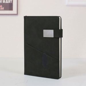 Libreta Negra Promocional 2025 con Cubierta de PU y Cierre Magnético Metálico de Alta Calidad, Personalizable - Product Image 1