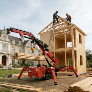 RST L079 CE Approved 3t 5t 8t 10 Ton 0.8m Width Crawler <strong>Crane</strong> Lift Machine Electric Mini Spider <strong>Crane</strong> - Product Image 4