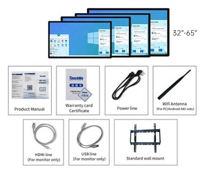 Kích Thước Đầy Đủ 21.5 22 Inch Android 12 Điện Dung Cảm Ứng Lớn Màn Hình Máy Tính Bảng Đầy Đủ HD Màn Hình Cảm Ứng LCD <span class=keywords><strong>8</strong></span> + 128GB Cảm Ứng Công Nghiệp Màn Hình - Product Image 5