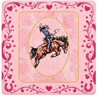 Tapis de Mahjong à motif Cowboy, couverture de table en caoutchouc néoprène antidérapante, pliable, portable, résistant à l'eau, pour fête à domicile