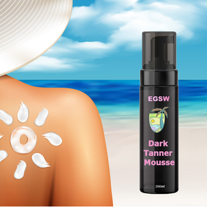 <span class=keywords><strong>Mousse</strong></span> auto-bronzante instantanée hydratante pour le <span class=keywords><strong>corps</strong></span>, marque privée Darkest Light Tanner, à base de vitamine Vera, bronzage naturel sans soleil - Product Image 4