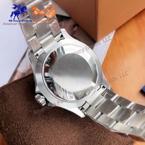 Reloj de Cuarzo con Esfera Beige y Bisel Giratorio Azul, con Correa de Acero Inoxidable, Estilo Deportivo Casual de Buceo, Breitlinges - Product Image 6