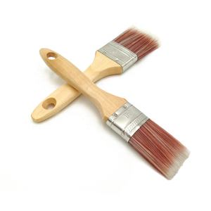 Monocree — brosse à peinture à filament synthétique avec manche en bois, échantillon économique - Product Image 1