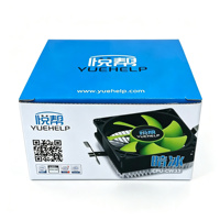 Refroidisseur d'unité centrale de bureau Ventilateur de refroidissement de 80mm pour Intel 775 115X et prise AMD