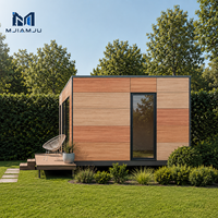 Kit de maisonnette préfabriquée durable en bois SIPs, modulaire, isolée, en kit plat, pour extérieur, petit bureau de jardin, OEM