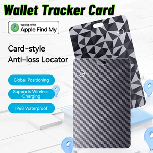 Localizzatore GPS per Portafogli Solo per iOS, Ricarica Wireless, Impermeabile IP68, Localizzatore di Oggetti per Etichette Bagagli, Passaporti, Borse - Product Image 3