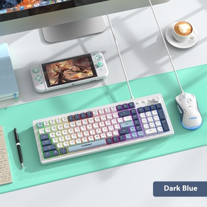 Lvkidron giá bán buôn Bàn phím chơi game bó combos Clavier chống bóng đa phương tiện Knob cho Máy Tính Xách Tay PC Gamer - Product Image 3