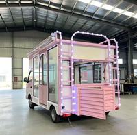 Café-bar-restaurant modulaire préfabriqué en conteneur avec terrasse sur le toit, pavillon, kiosque de vente au détail mobile