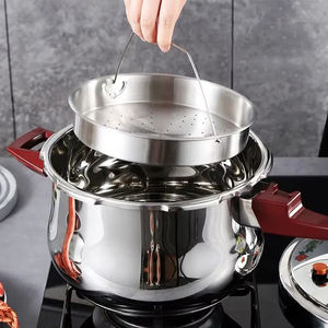 Design moderno pentola ad alta pressione in acciaio inox portatile a induzione a Gas per uso commerciale e domestico - Product Image 4