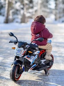 <span class=keywords><strong>Moto</strong></span> électrique 12V pour enfants avec lumières LED pour le plaisir en extérieur, jouet à batterie rechargeable - Grande Vente - Product Image 6
