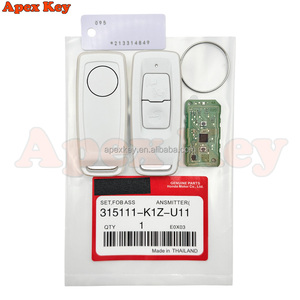 Llave Remota Original Colorida para Motocicleta PCX160 2021-2023, 2 Botones, 433.92MHz, Chip 47, FCCID 35111-K1Z-U11 2023, Negra, ABS - Product Image 6