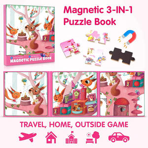 <span class=keywords><strong>Puzzle</strong></span> Magnetici Principessa Unicorno Sirena per Bambine 3-5 Anni, Giochi per Viaggi in Auto e Aereo, Regali di Compleanno per Ragazze Più Grandi - Product Image 2