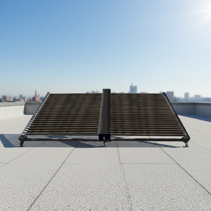 Colector Solar de Tubos Evacuados Anticorrosión Presurizado para Hospitales y Escuelas, Colector Solar de Tubos Evacuados de Ahorro Energético JR-18 - Product Image 5