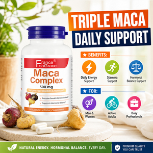 Suplemento Dietético de Raíz de Maca Shecome 500mg, Fabricante de Suplementos, Apoyo Energético, Maca Energética, Cápsulas de Vitalidad Masculina para Hombres y Mujeres - Product Image 2