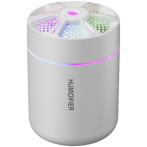 Ultrasonic <b>Humidifier</b> 0.5L Color Changing LED Car Desktop Portable USB Powered Aromatherapy Mist Maker - Product Image 1