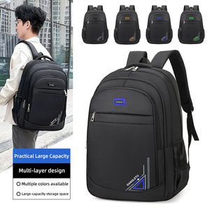 Sacs à dos étanches pour étudiants, noirs, grande capacité, pour ordinateur, sport - Product Image 2