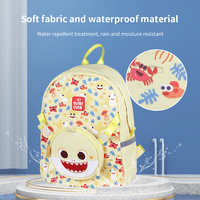 Sac à dos super mignon de grande capacité pour enfants, sac d'école à bandoulière, sac d'école de dessin animé pour enfants