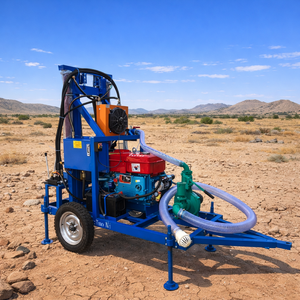 Perforadora <span class=keywords><strong>de</strong></span> pozos <span class=keywords><strong>de</strong></span> agua <span class=keywords><strong>de</strong></span> grado profesional <span class=keywords><strong>de</strong></span> 100m, 150m, 200m, rentable - Product Image 1