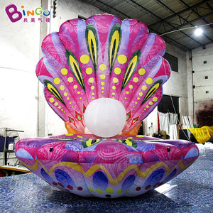 Coquille de mer gonflable colorée, accessoires de scène, publicité, coquille de palourde géante gonflable, coquille de mer gonflable pour la décoration de scène - Product Image 3