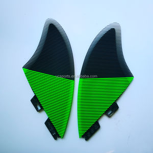 Aletas de <span class=keywords><strong>tabla</strong></span> de <span class=keywords><strong>Surf</strong></span> de quilla gemela, juego doble, aleta de <span class=keywords><strong>Surf</strong></span> de pescado - Product Image 2