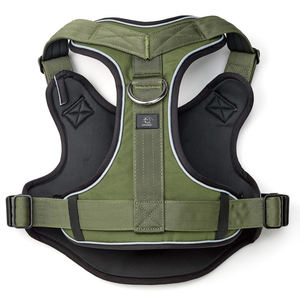 Tali anjing mewah padat taktis dapat diatur, dengan pegangan klip depan/belakang rompi tugas berat reflektif untuk anjing sedang - Product Image 5