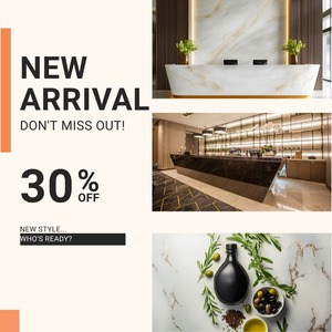 Hzx tùy chỉnh hiện đại tiếp tân bàn đá cẩm thạch nhân tạo quầy lễ tân cho khách sạn sử dụng cotertops bảng Tops - Product Image 3