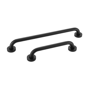 Barre d'appui en aluminium 30CM 40CM 50CM Noir Argent Poignée de sécurité antidérapante pour salle de bain pour personnes âgées - Product Image 5