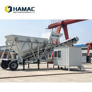 Automatic Small Mobile Concrete Mixing Plant 35m3/h Capacity for Construction Industry Batch Production Line Motor - Product Image 6