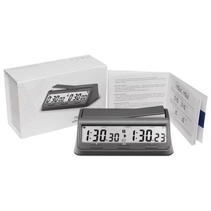Reloj de ajedrez profesional al por mayor de fábrica con sincronización de precisión Ideal para torneos y entrenamiento Reloj de ajedrez - Product Image 5