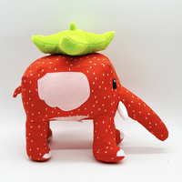 Peluche Pixel Strawberry Elephant, personnage de jeu, marchandise, Steal Brainrot, peluche Roblox