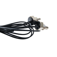 Sonda de Temperatura NTC con Rosca M8 QCZH, 10k-100k B3950, Precisión del 1%, -30~150°C, Modelo CWF-DT103F3950FA240H3E-9 para Electricidad