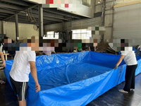 Bâche en PVC pour bassins d'élevage de poissons et de crevettes, bâches agricoles, tissu de type couteau pour le décapage