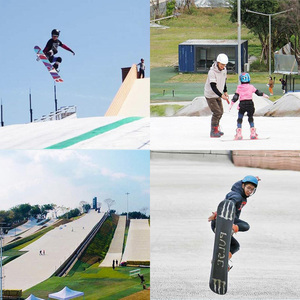 Cỏ nhân tạo Thảm trắng cho lối đi đám cưới cỏ trắng cỏ nhân tạo nhân tạo cho đường trượt tuyết đám cưới trong nhà 20mm 30mm - Product Image 3