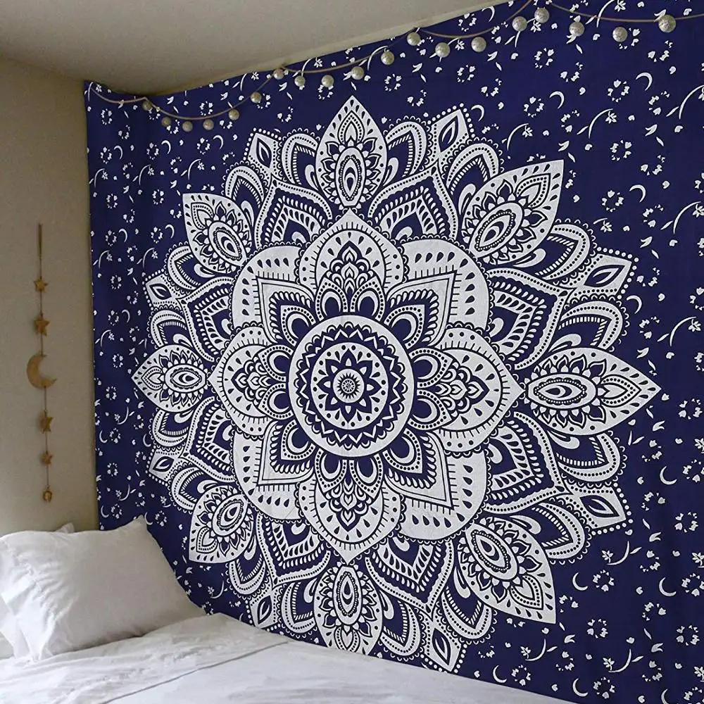 Beauty Hand Craft Bohemian Tapestry for Wall Hanging Home Decor Indian Mandala Tapestry